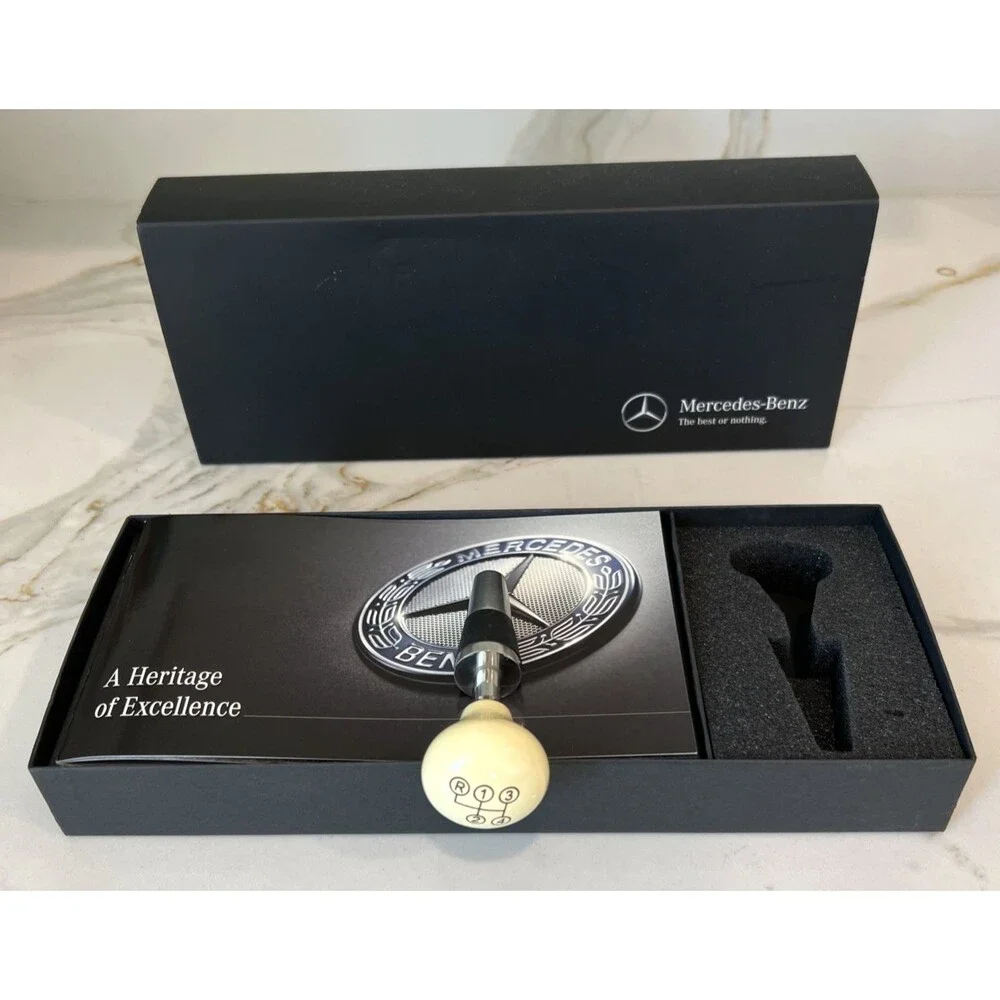 Mercedes Benz Wine Bottle Stopper Shifter Design Dealer Exclusive Rare NEW